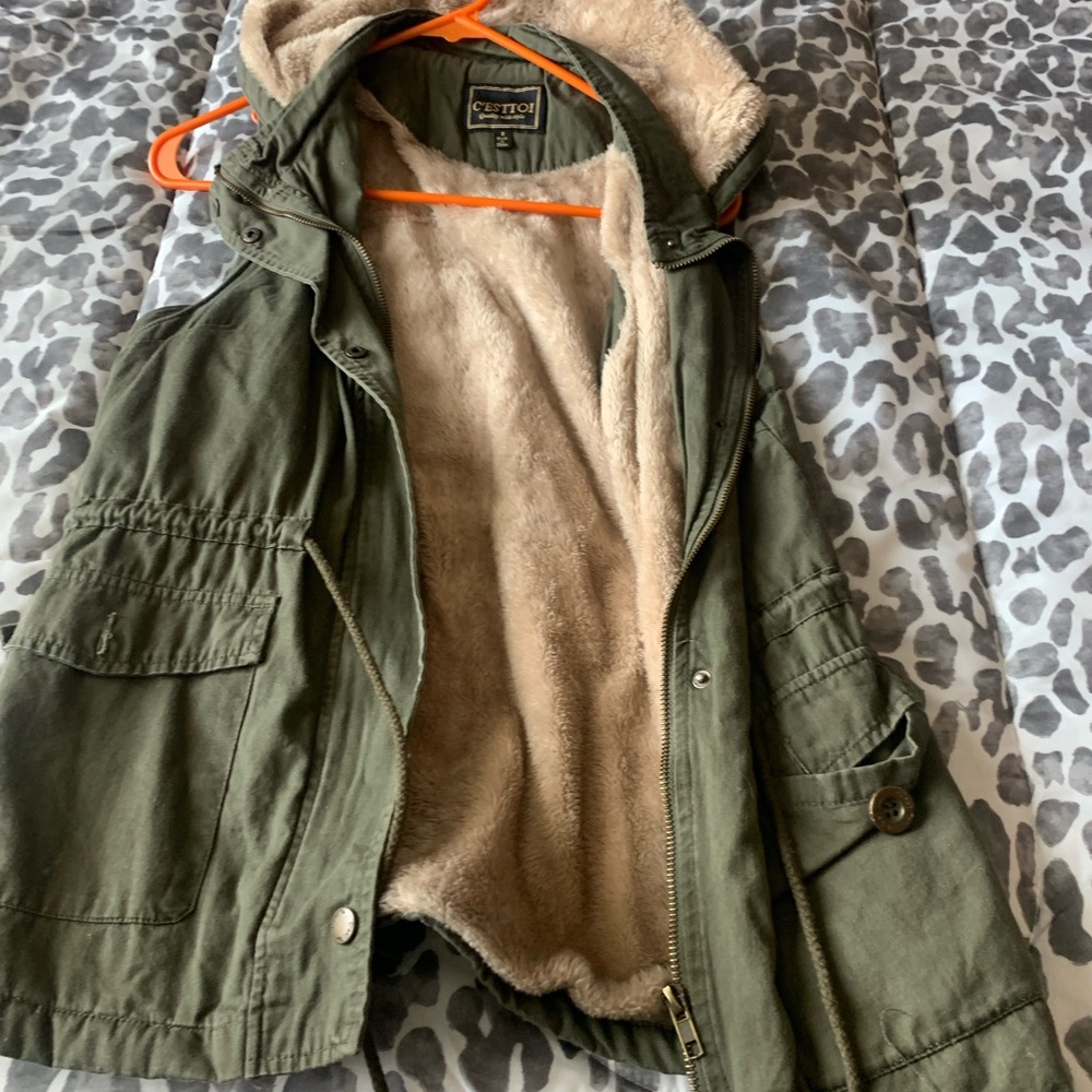Army green vest
